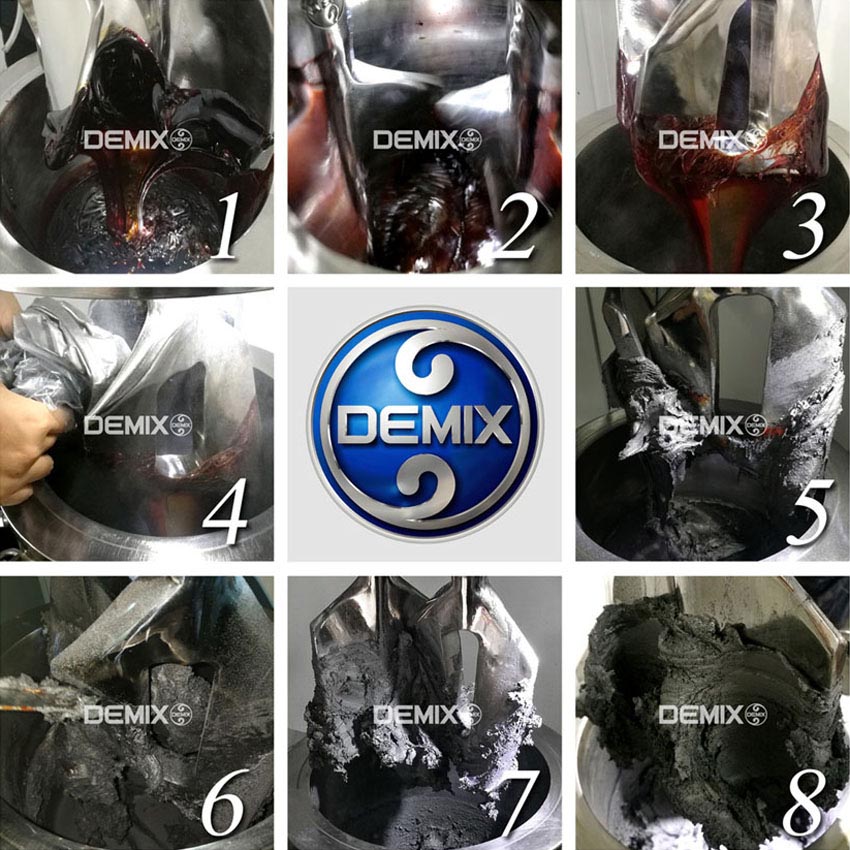 粘稠樹脂+多種粉體 粘稠樹脂+多種粉體